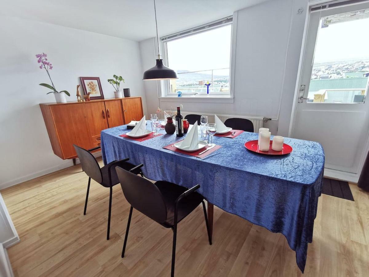 A Green Pearl In The Heart Of Torshavn Exterior photo